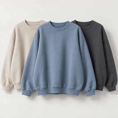 Oversized crewnecks